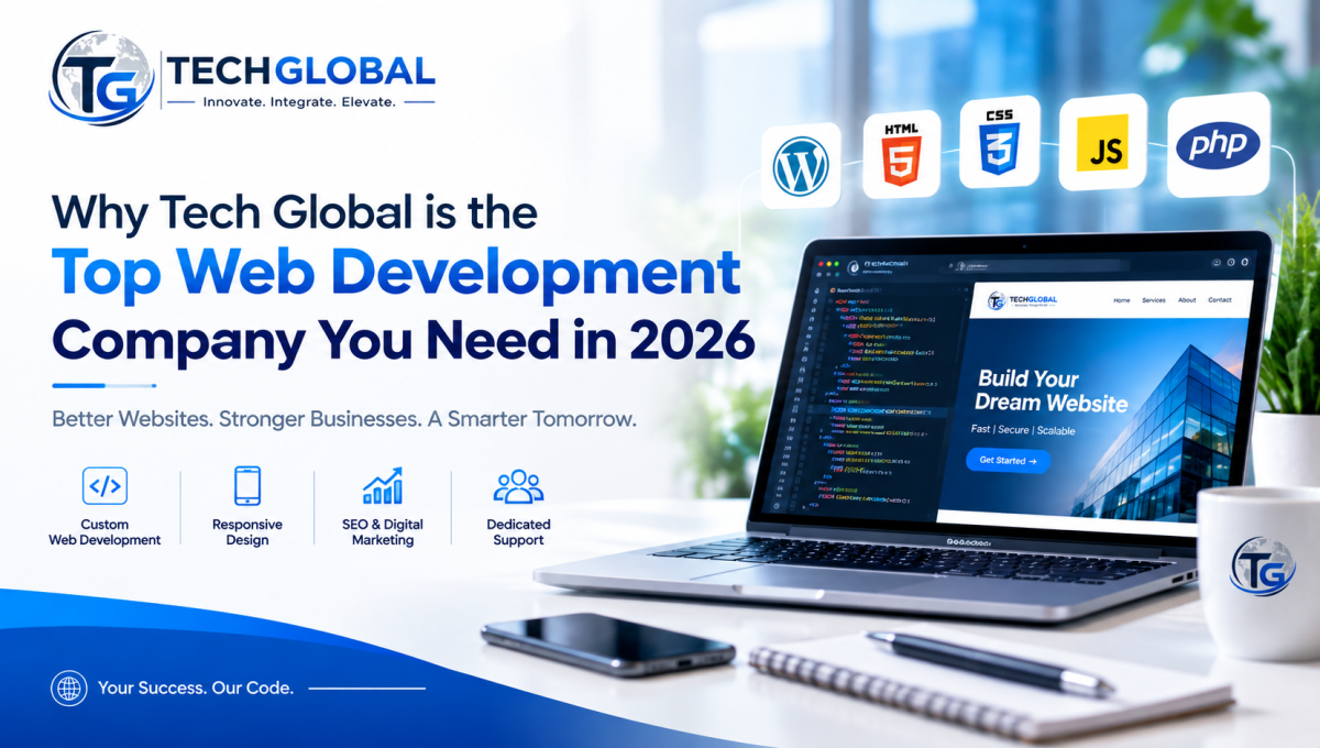 Why Tech Global is the Top Web Development Company You Need in 2026